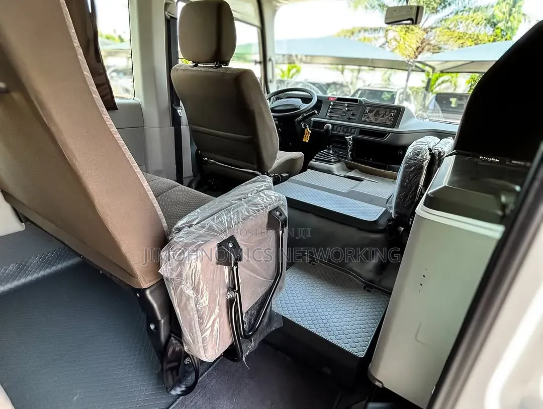 New Toyota Coaster 2025 White