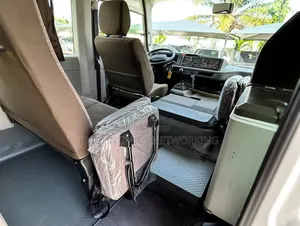 New Toyota Coaster 2025 White