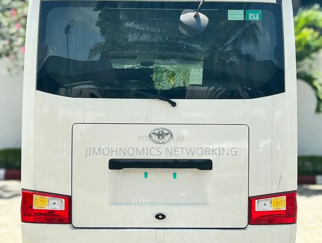 New Toyota Coaster 2025 White