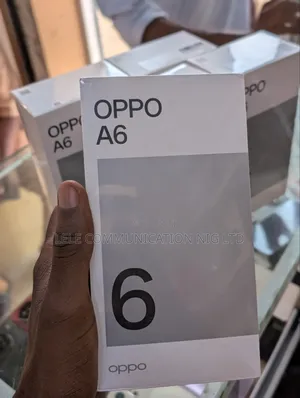 New Oppo A6 256 GB Gold