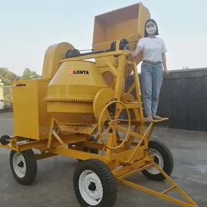 Concrete Mixer With Hoist