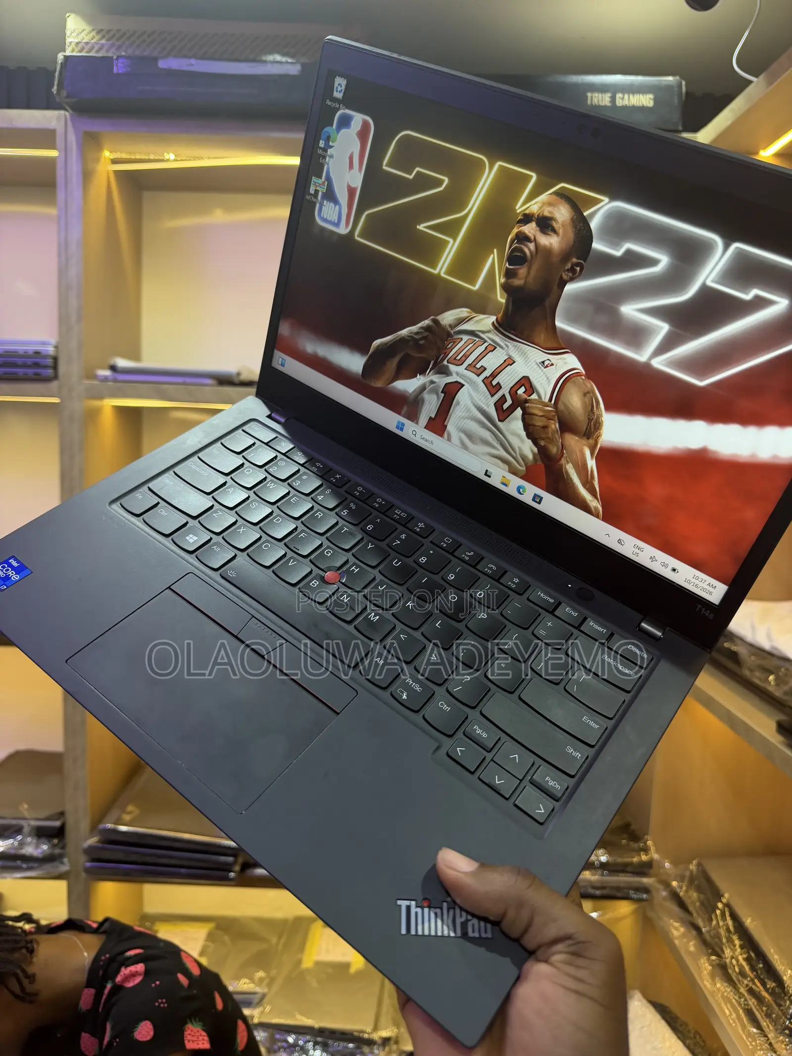 Laptop Lenovo ThinkPad T14 16GB Intel Core i7 SSD 512GB