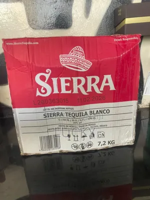 Sierra Tequila Silver - Original Bottle
