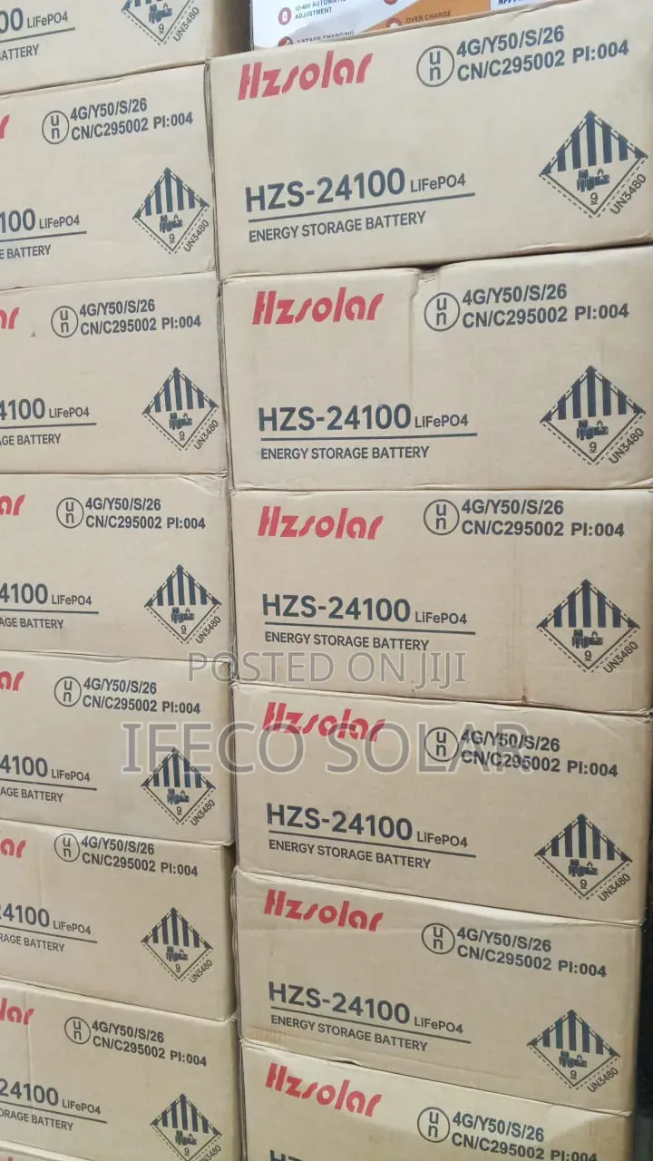 HZsolar 2.5kwh Lithium Battery