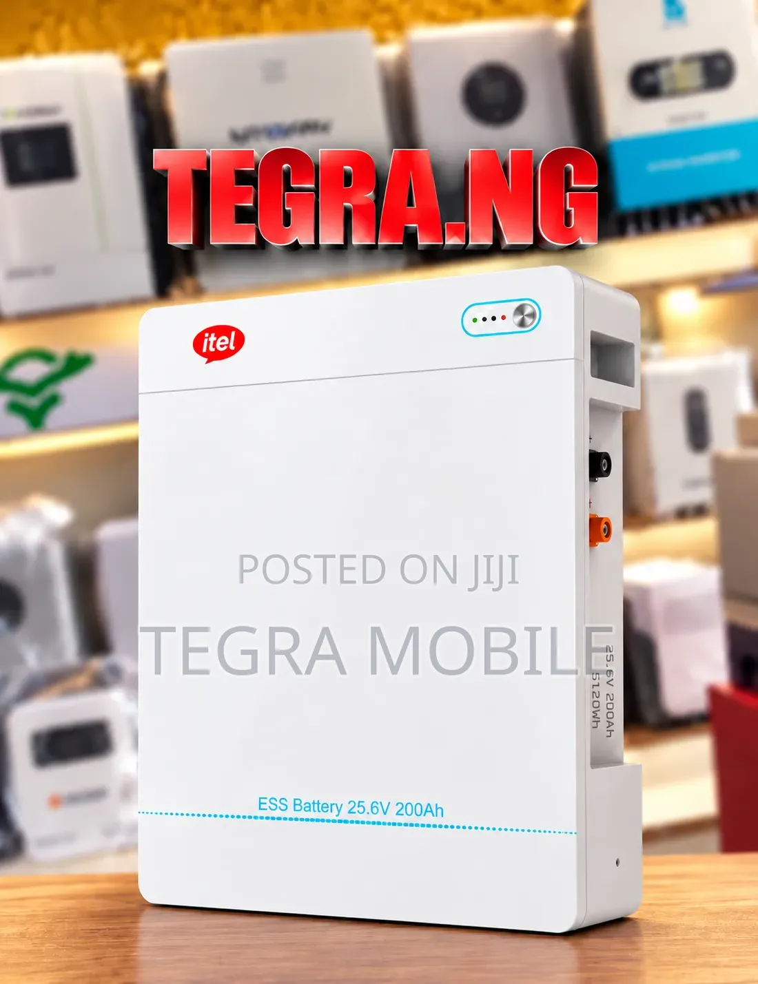 5.12kwh Lithium Itel Battery