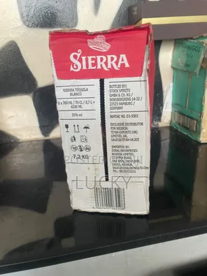 Sierra Tequila Silver - Original Bottle