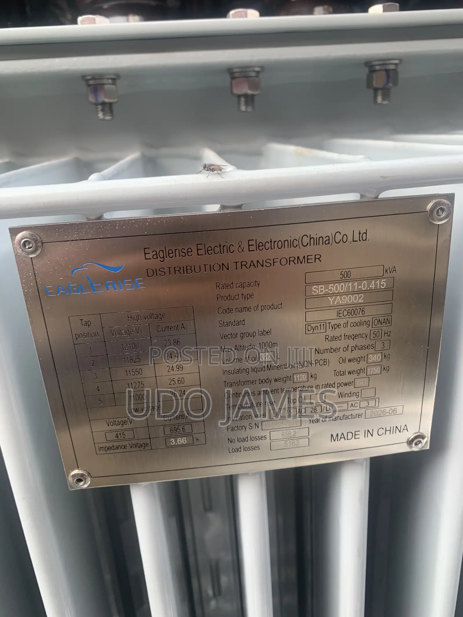 500KVA Transformer