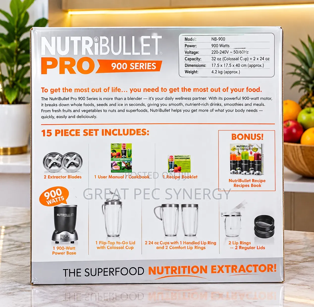 Nutri Bullet 900w