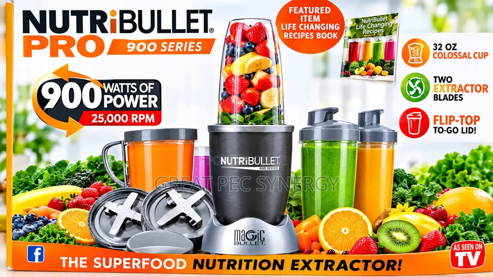 Nutri Bullet 900w