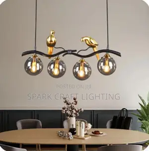 Luxury Golden Bird Modern Pendant Light