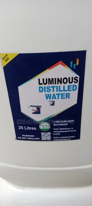 25litres Distilled Water