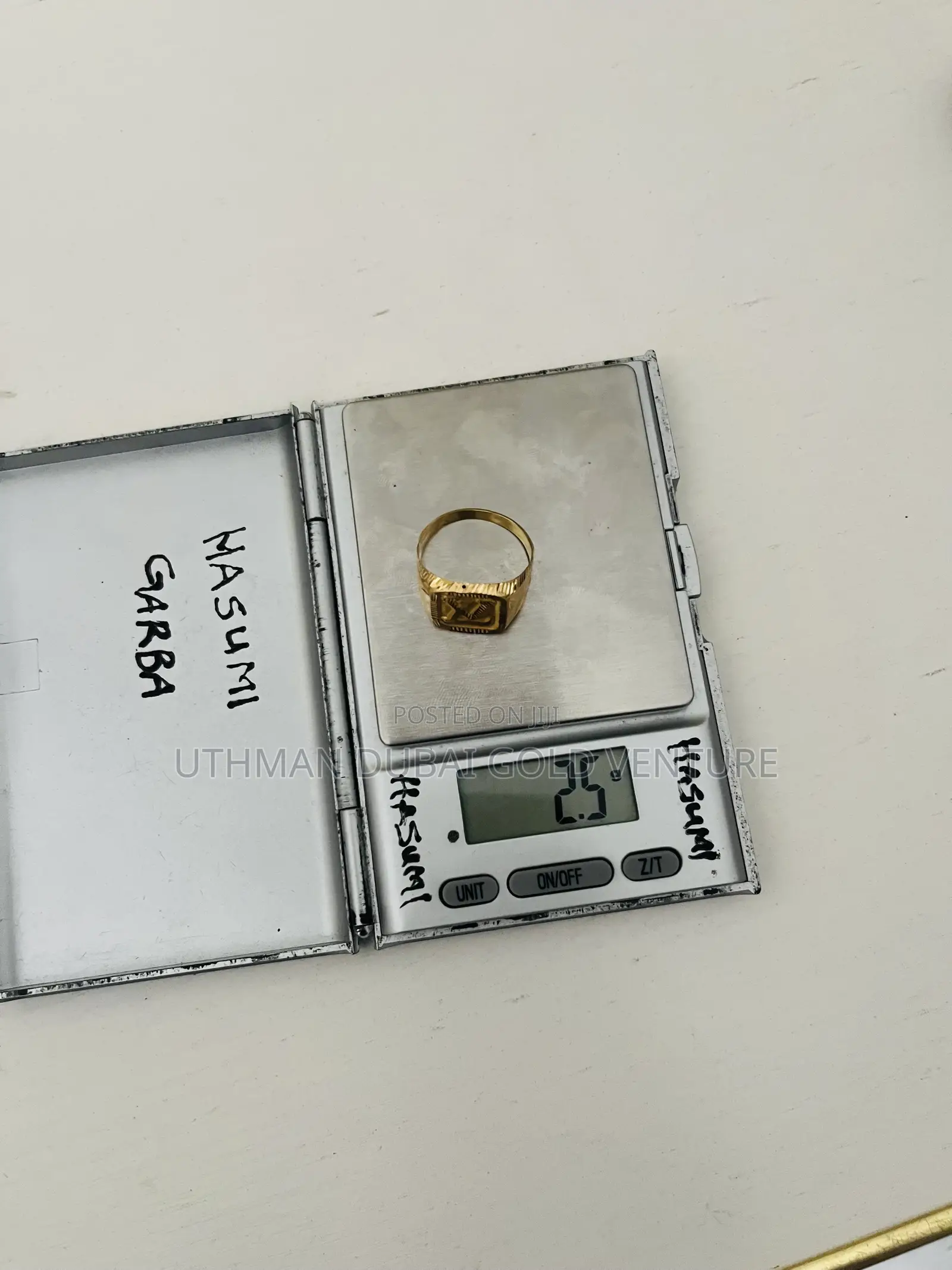 18 Karat Dubai Gold Ring