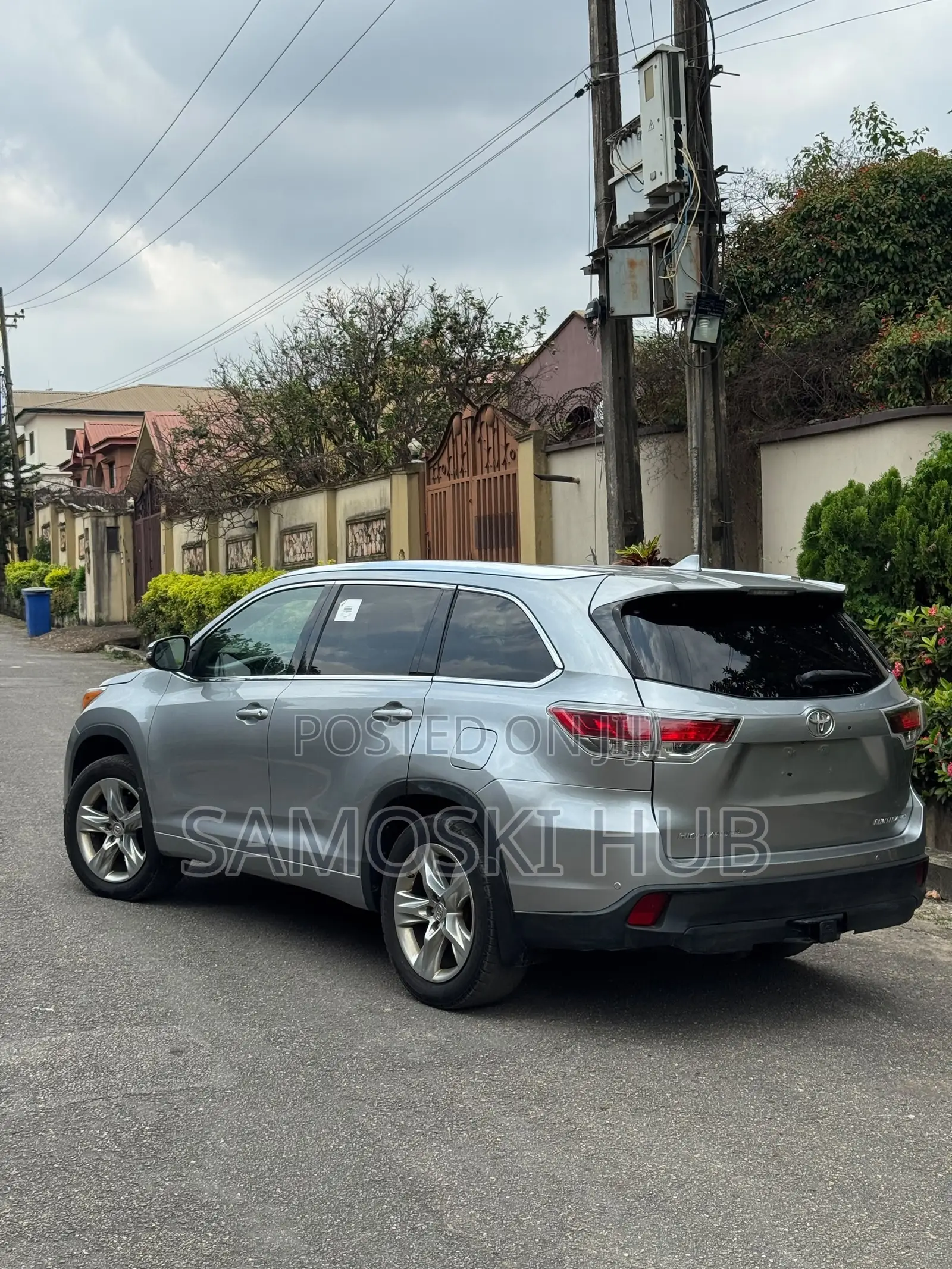 Toyota Highlander 2016 Silver