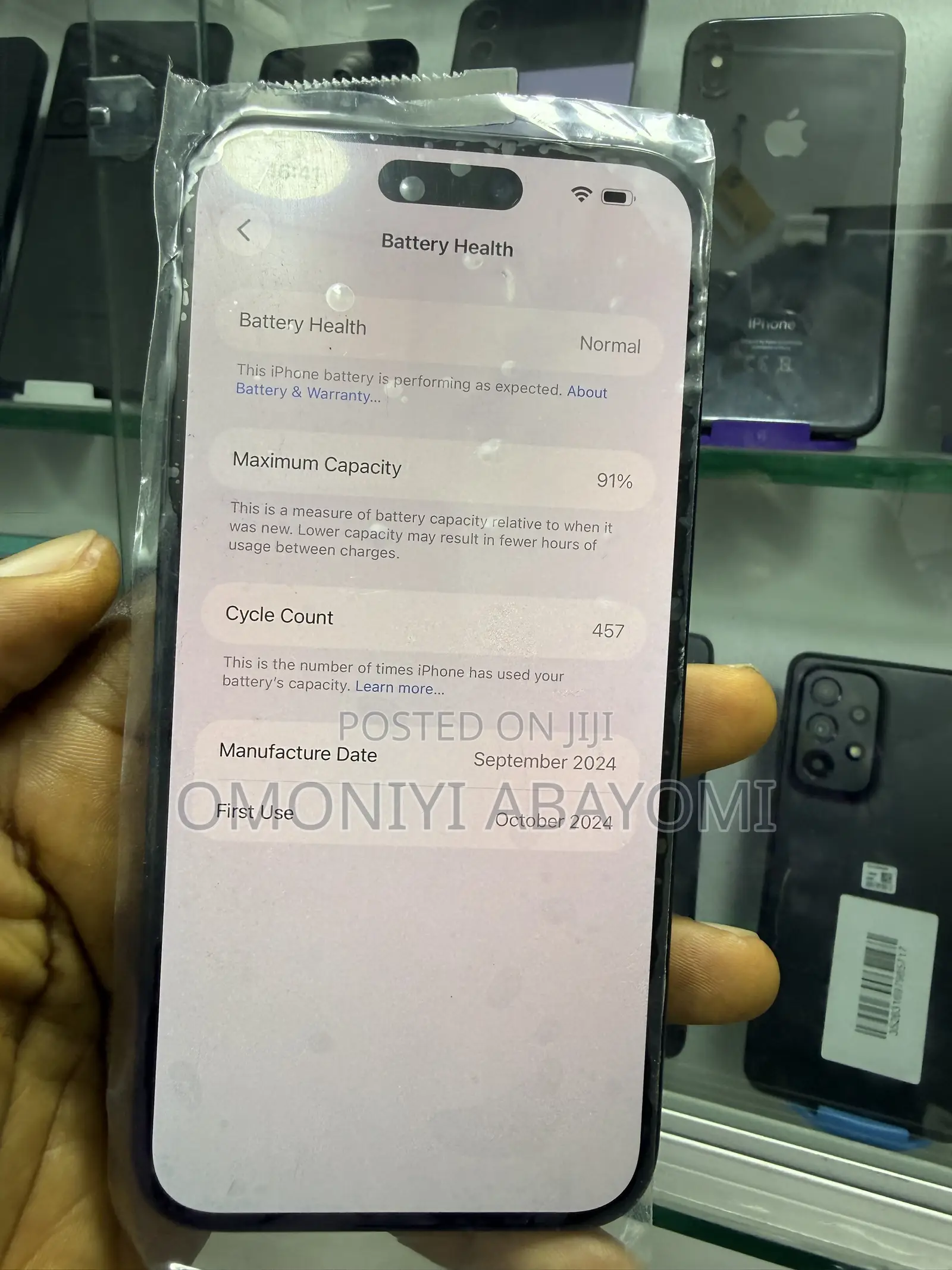Apple iPhone 16 Plus 128 GB Black