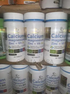 Cal, Mag and Zinc for Strong Bones and Joints Wholesale MOQ 10 Pieces