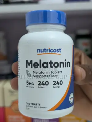 Nutricost Melatonin 5mg – 240 Tablets for Sleep Support