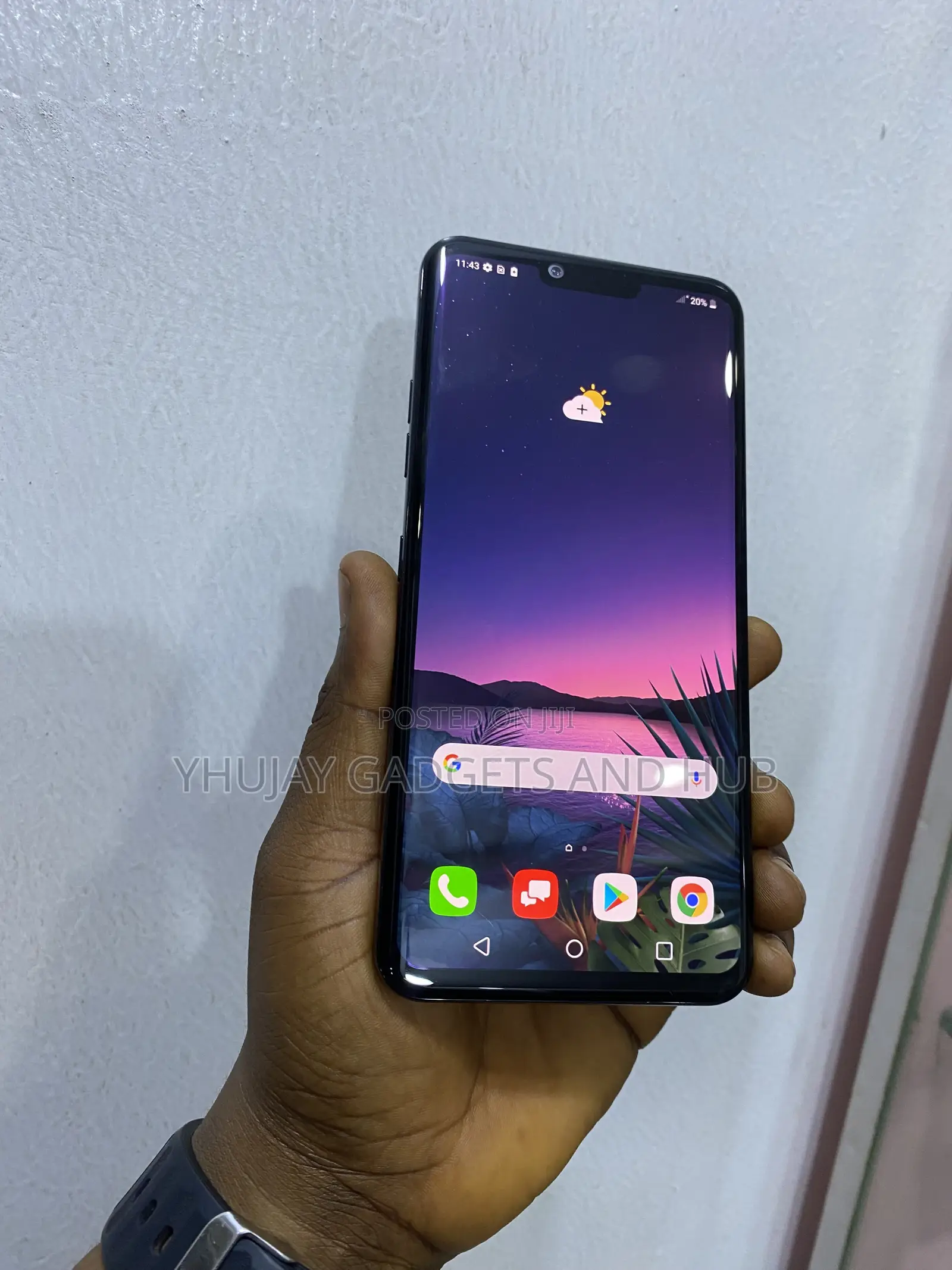 LG G8 Thinq 128 GB Black