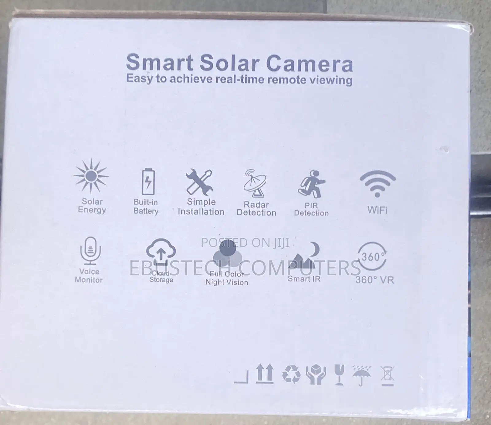 Solar PTZ Camera Dual Len WiFi