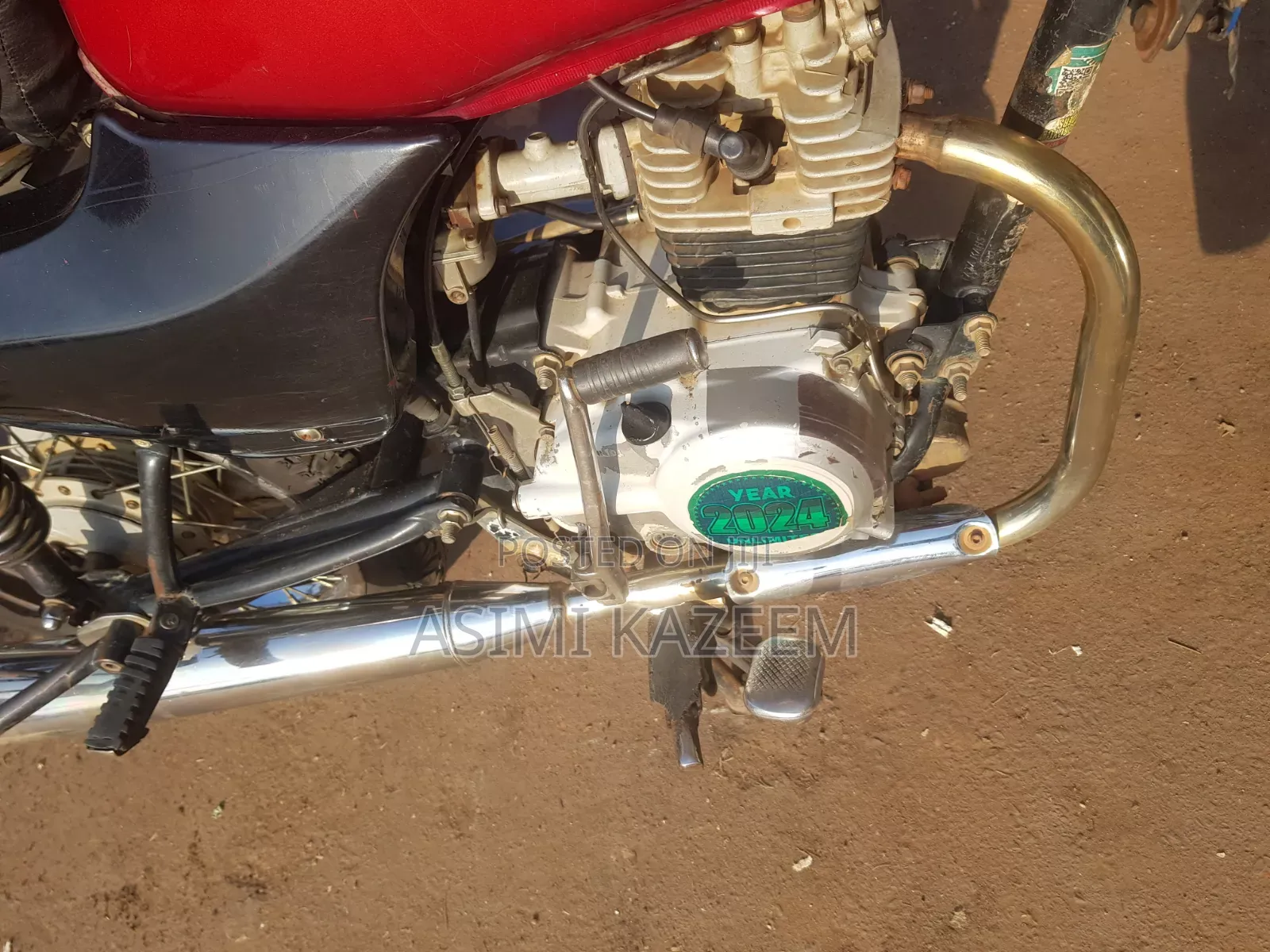 Bajaj Boxer 2023 Red