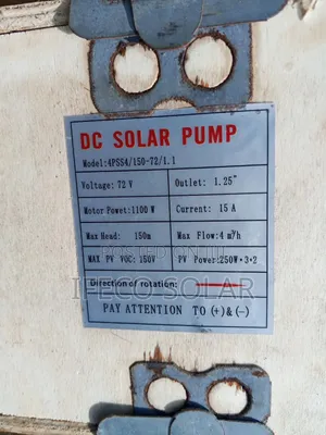 1.5hp DC Solar Pumping Machine