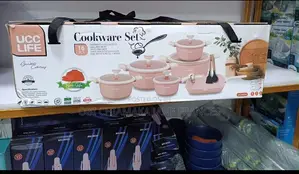 UCC Life Non-Stick Cookware Set – Multiple Pots & Grill Pan