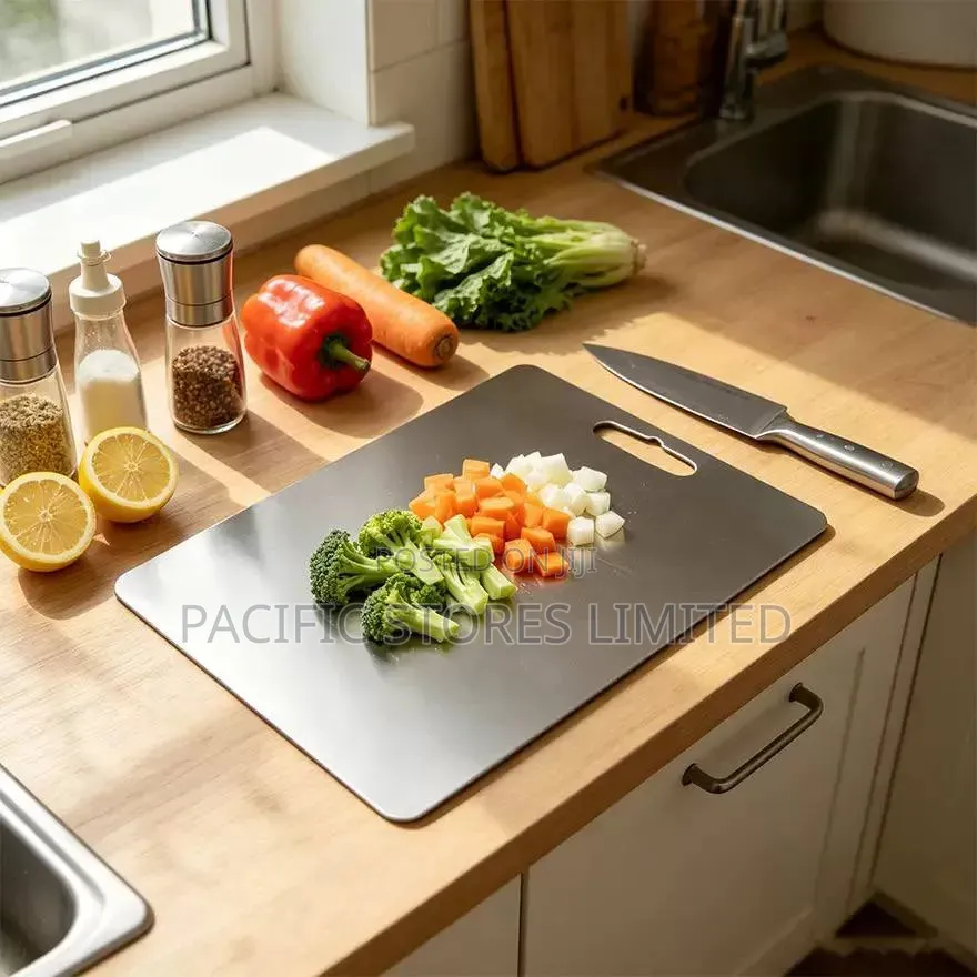 Stainless Steel Double Face Chopping Board