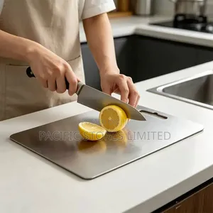 Stainless Steel Double Face Chopping Board