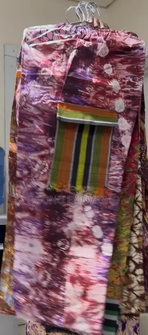 Adire and Aso Oke Trouser