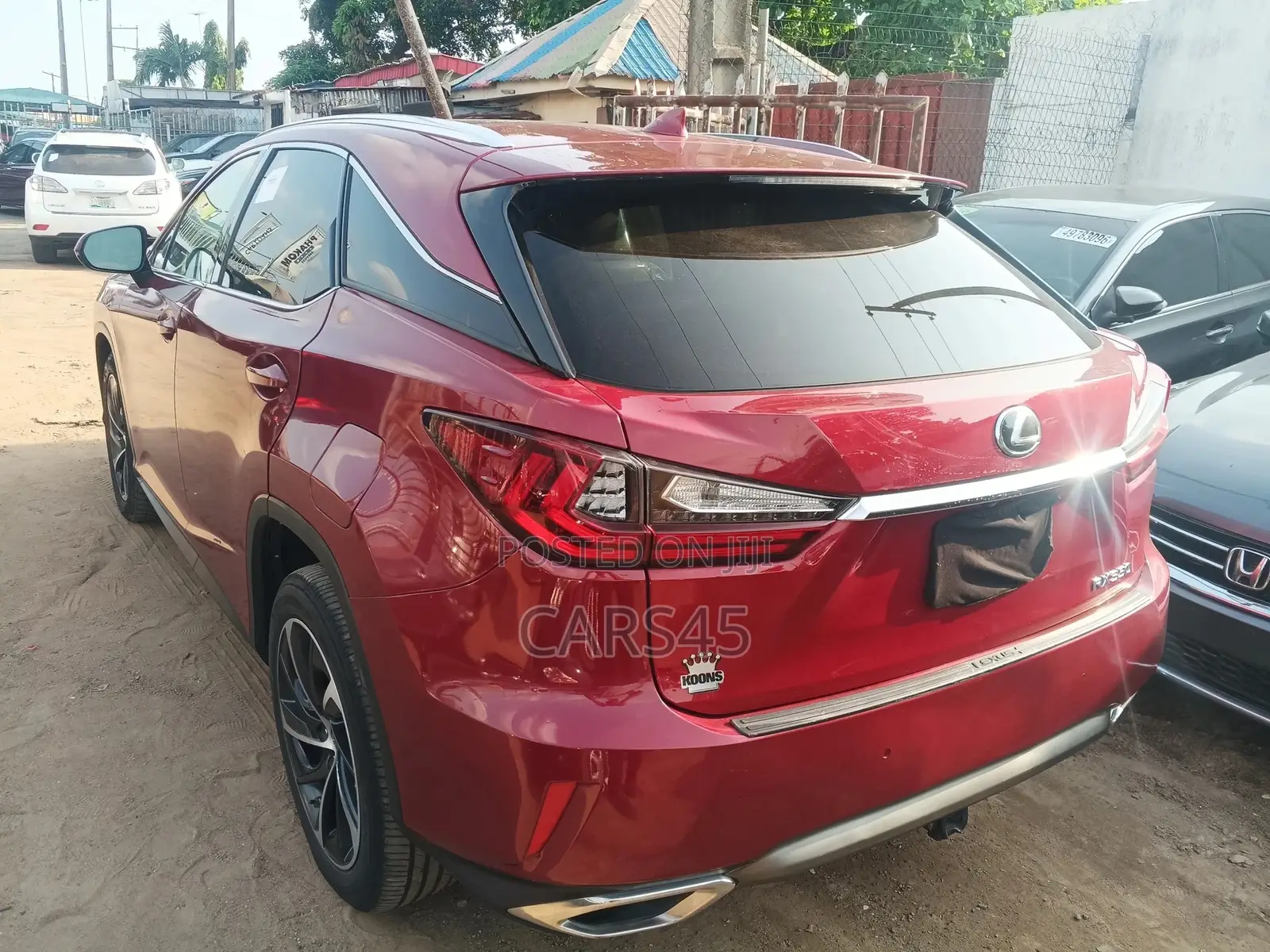 Lexus RX 2017 Red