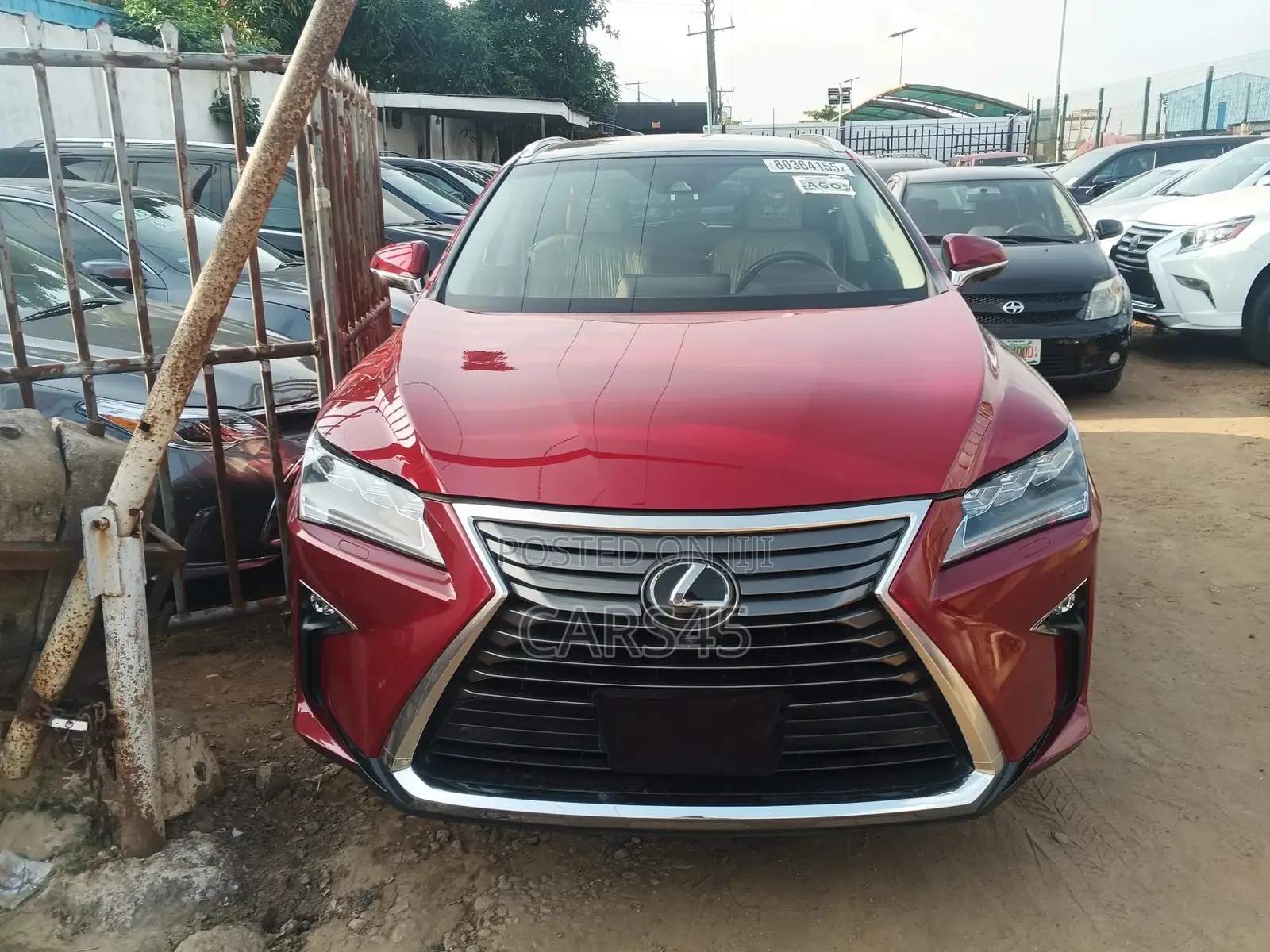 Lexus RX 2017 Red
