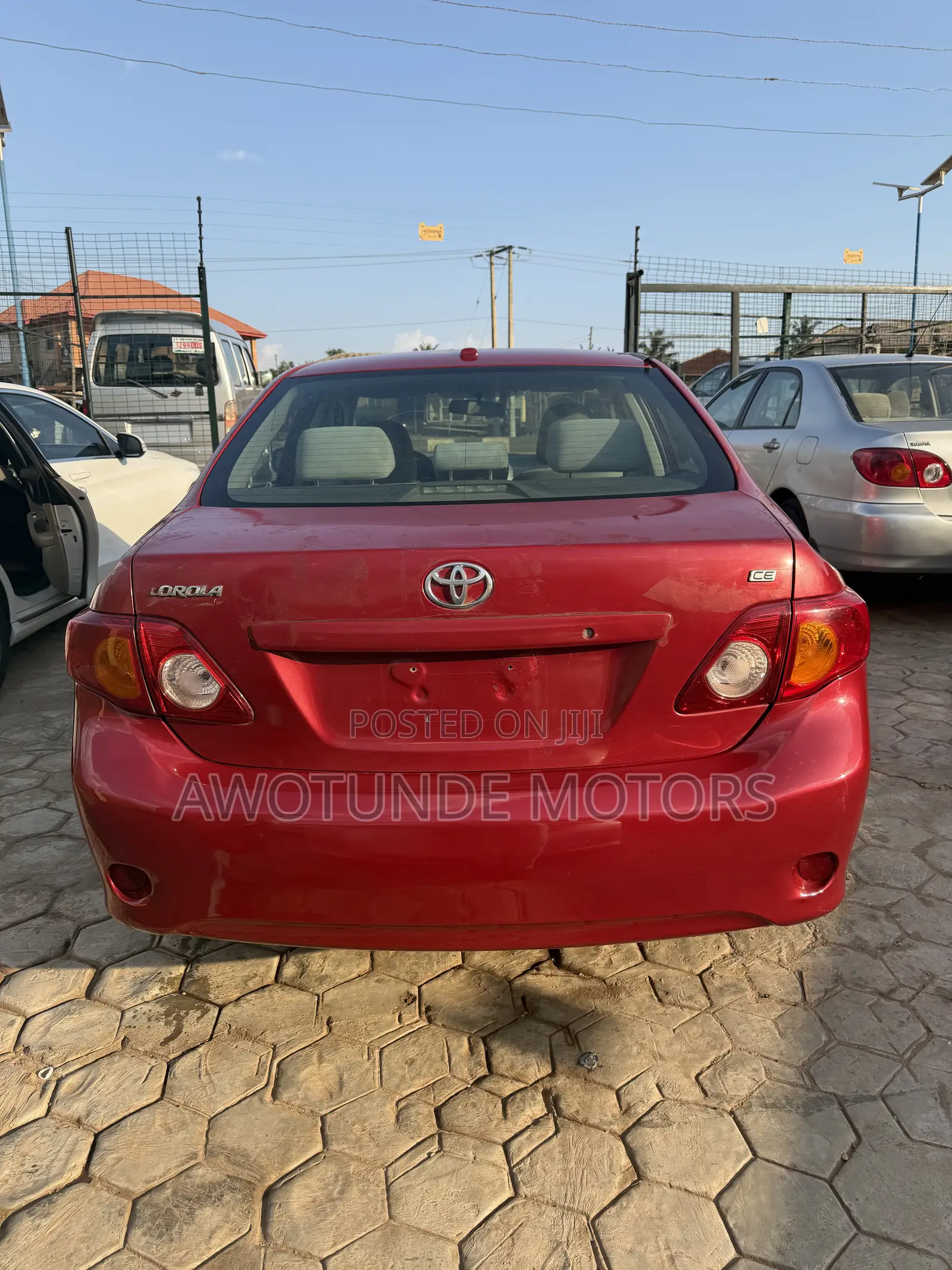 Toyota Corolla 2010 Red