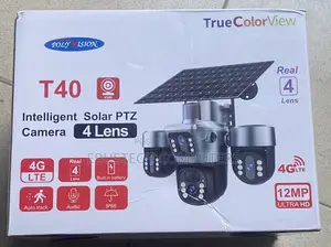 Solar PTZ 4 Len Camera 4g V380