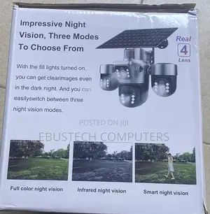 Solar PTZ 4 Len Camera 4g V380