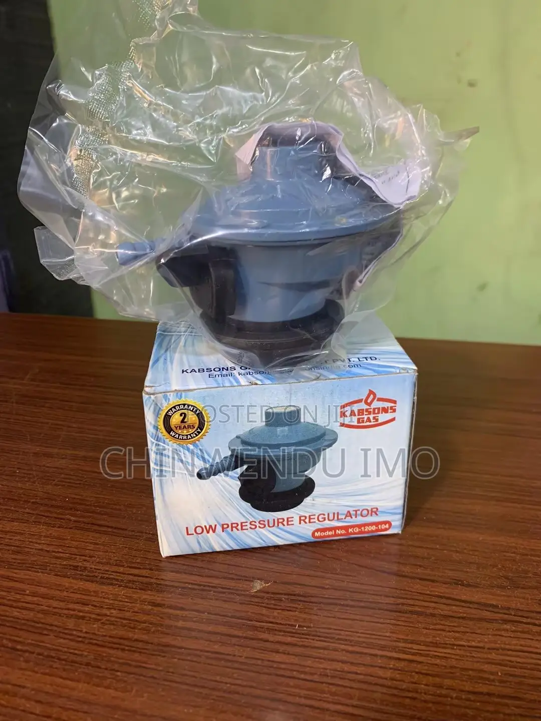 Original Kabsons Gas Low Pressure Regulator