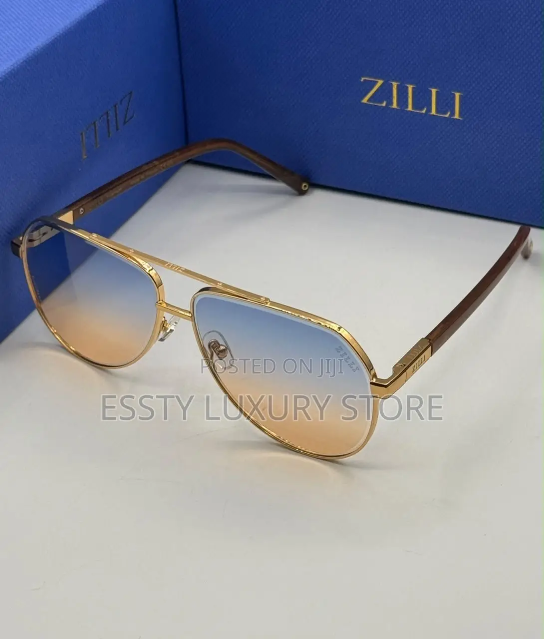 Original Quality Luxury Zilli Men Sunglasses
