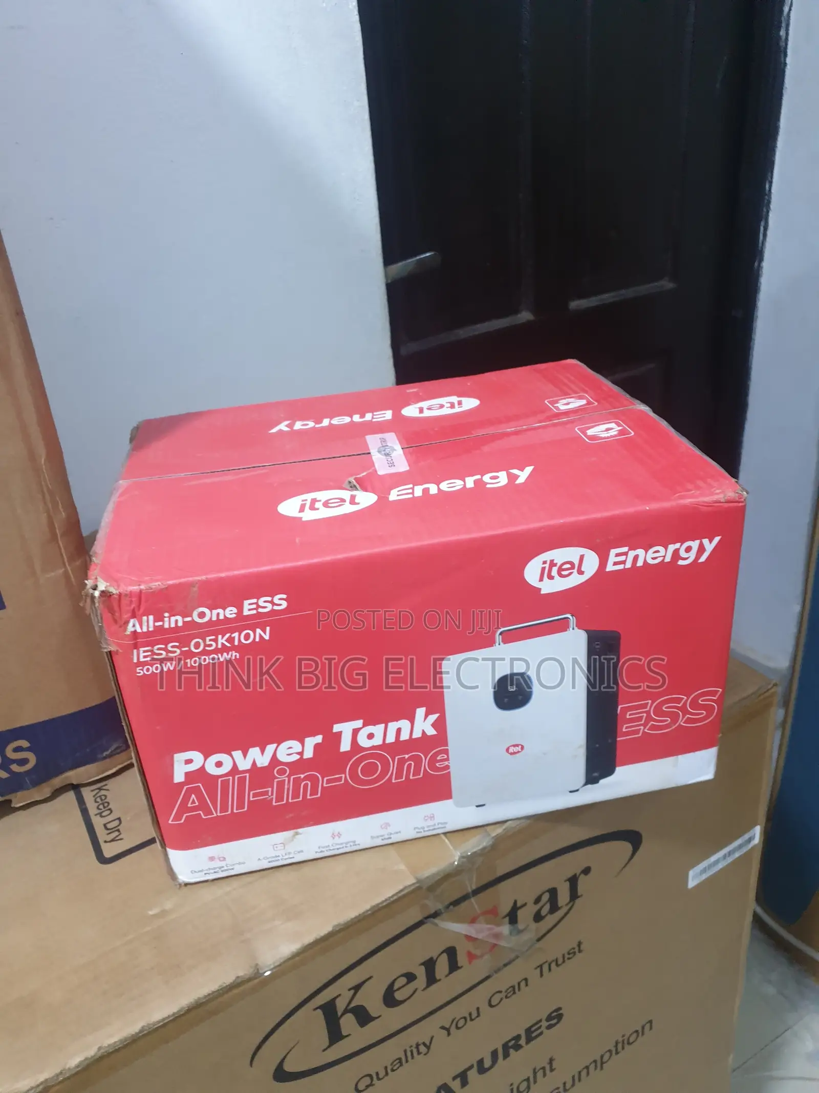 Itel Portable Power Tank 500W Energy Backup