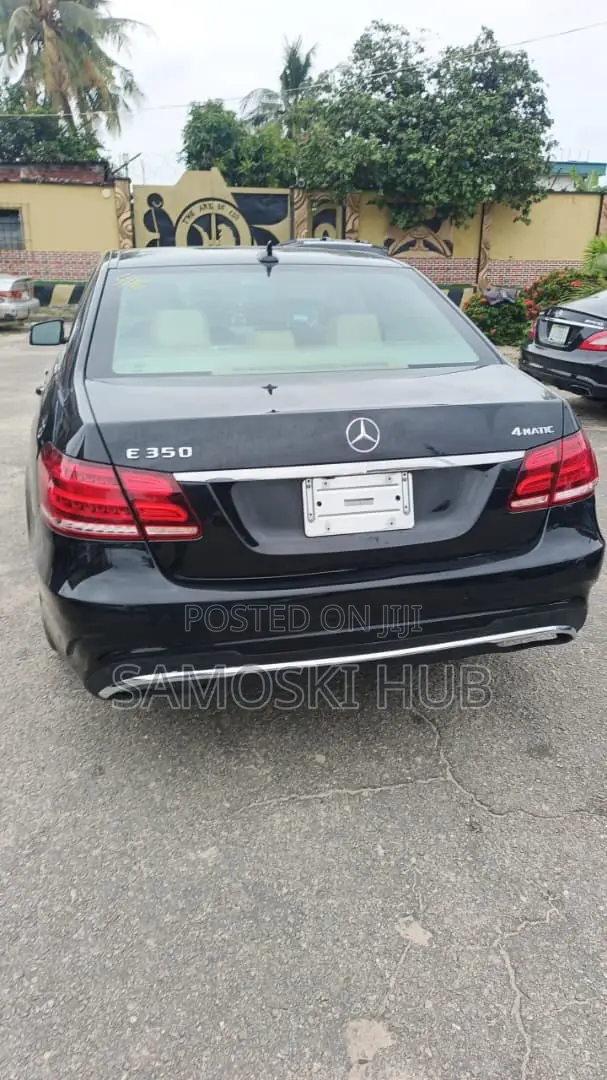 Mercedes-Benz E350 2015 Black