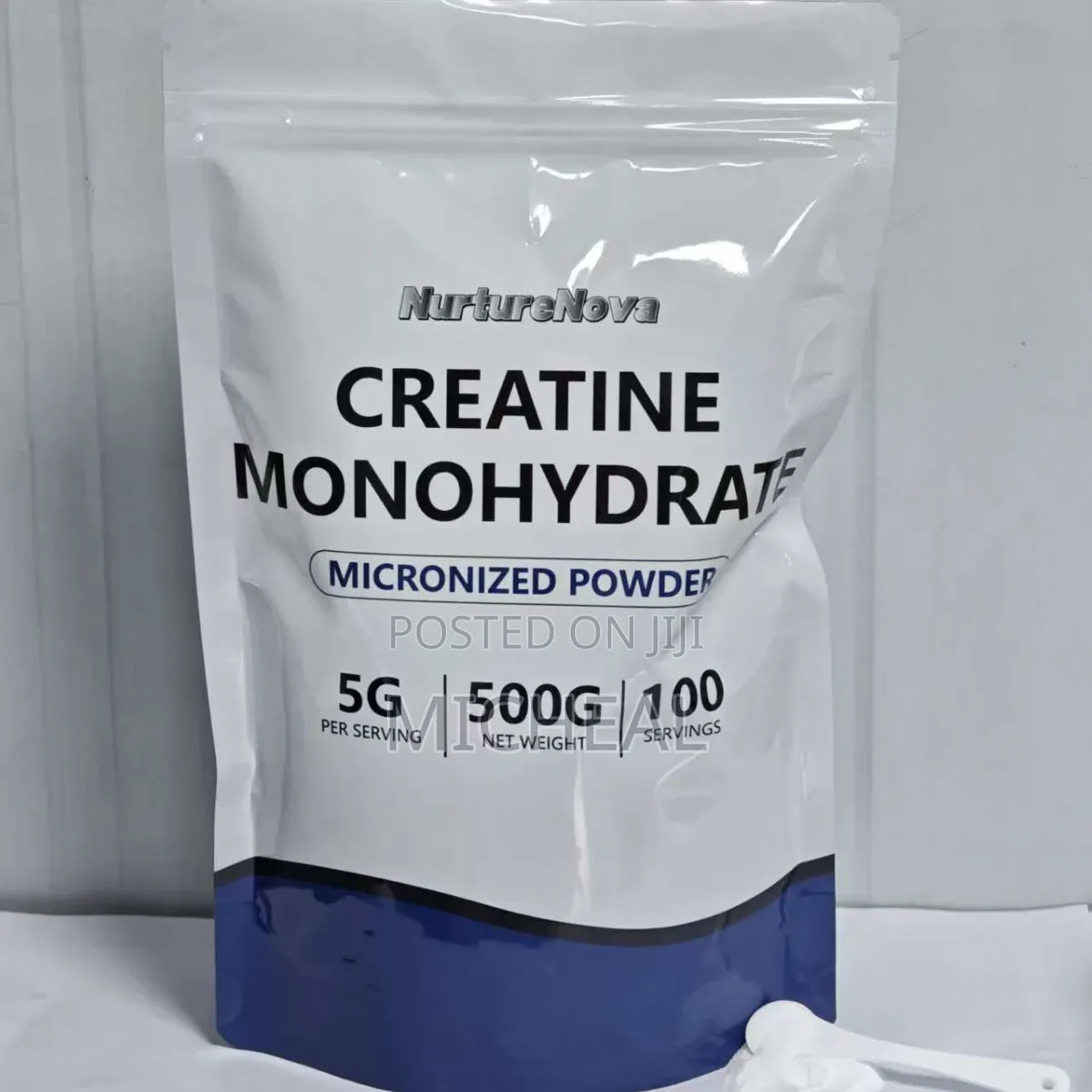 NurtureNova Creative Monohydrate Micronized Powder 100 Servings 500g