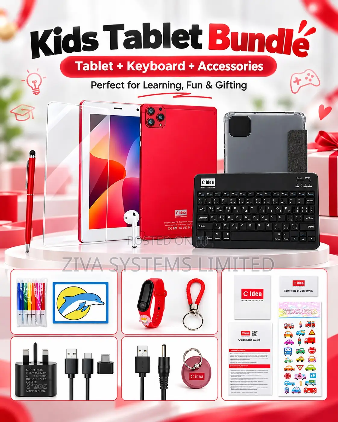 New C idea CM513 Pro 128 GB Red