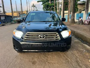 Toyota Highlander 4x4 2008 Black