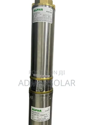 Alpha 1hp Solar Submersible Water Pump