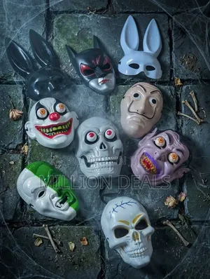 Creepy Classic Halloween Party Face Mask