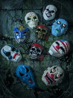 Creepy Classic Halloween Party Face Mask