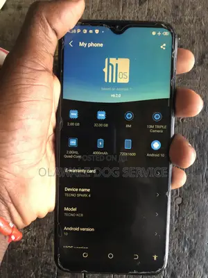 Tecno Spark 4 32 GB Black