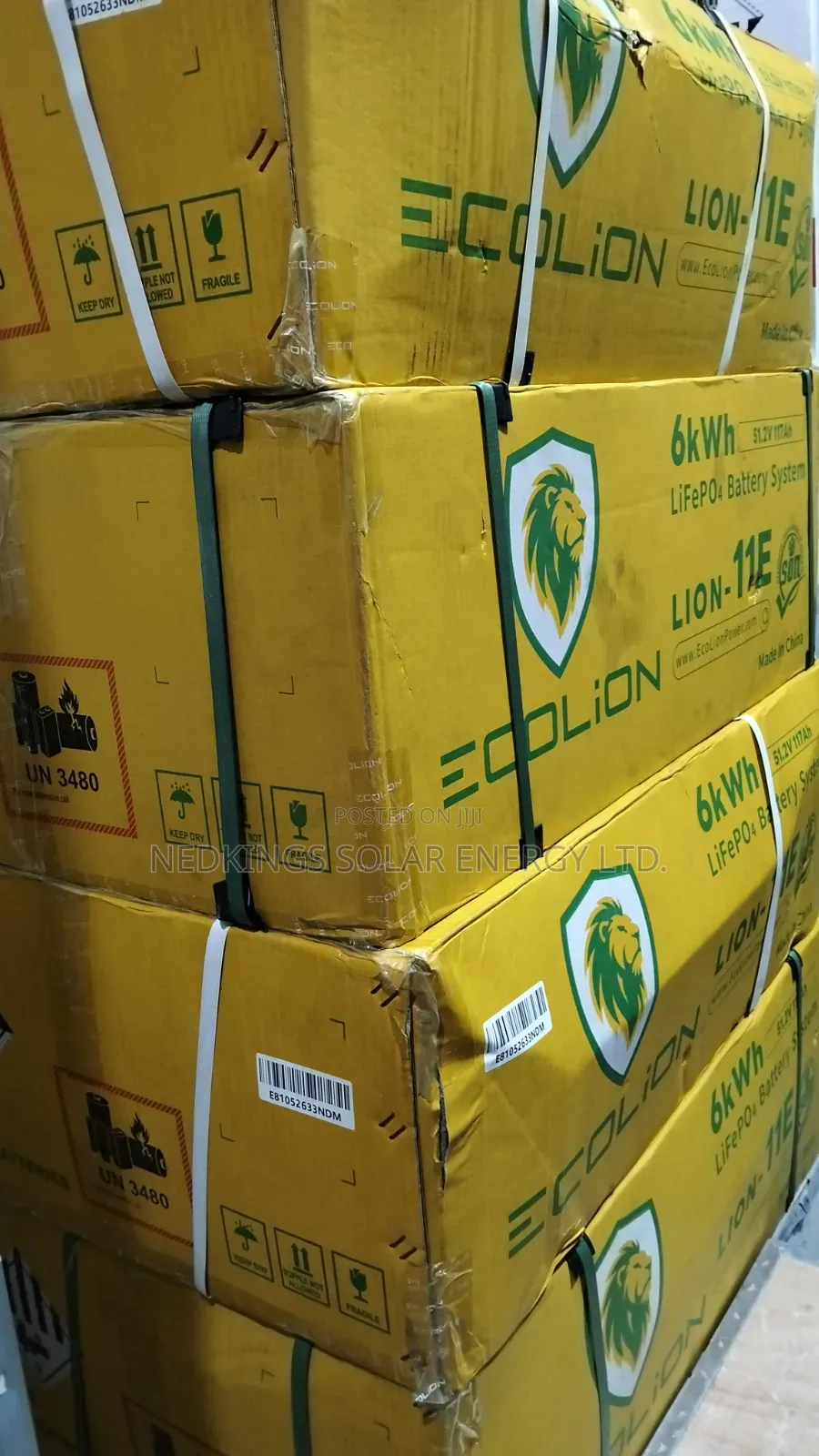 6kwh 48V EcoLion Lithium Battery