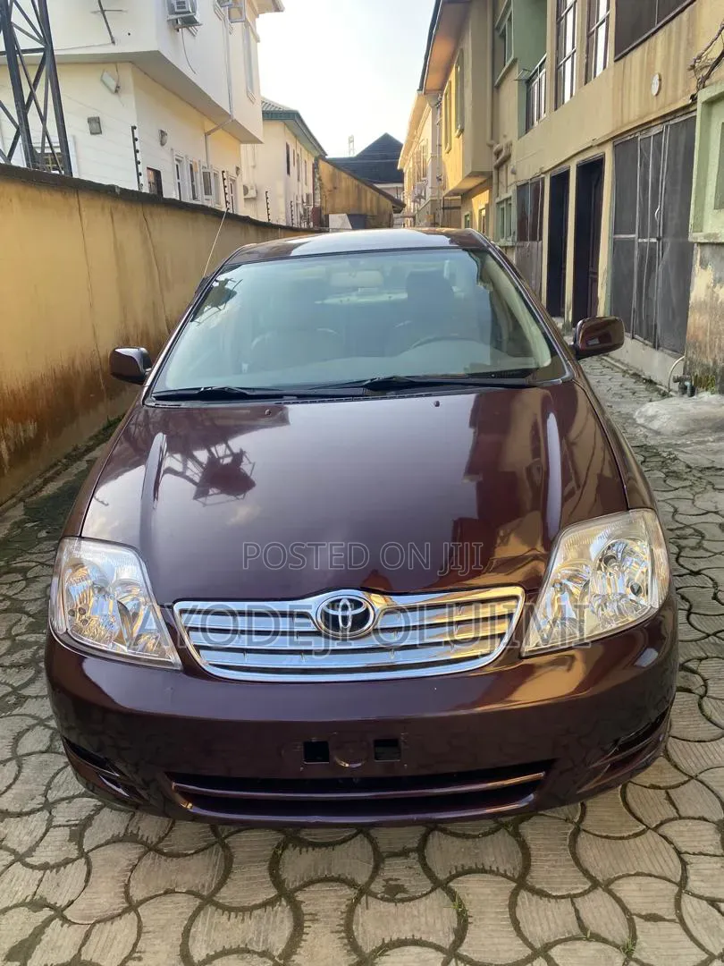 Toyota Corolla 2003 Burgundy
