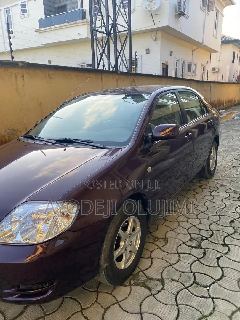 Toyota Corolla 2003 Burgundy