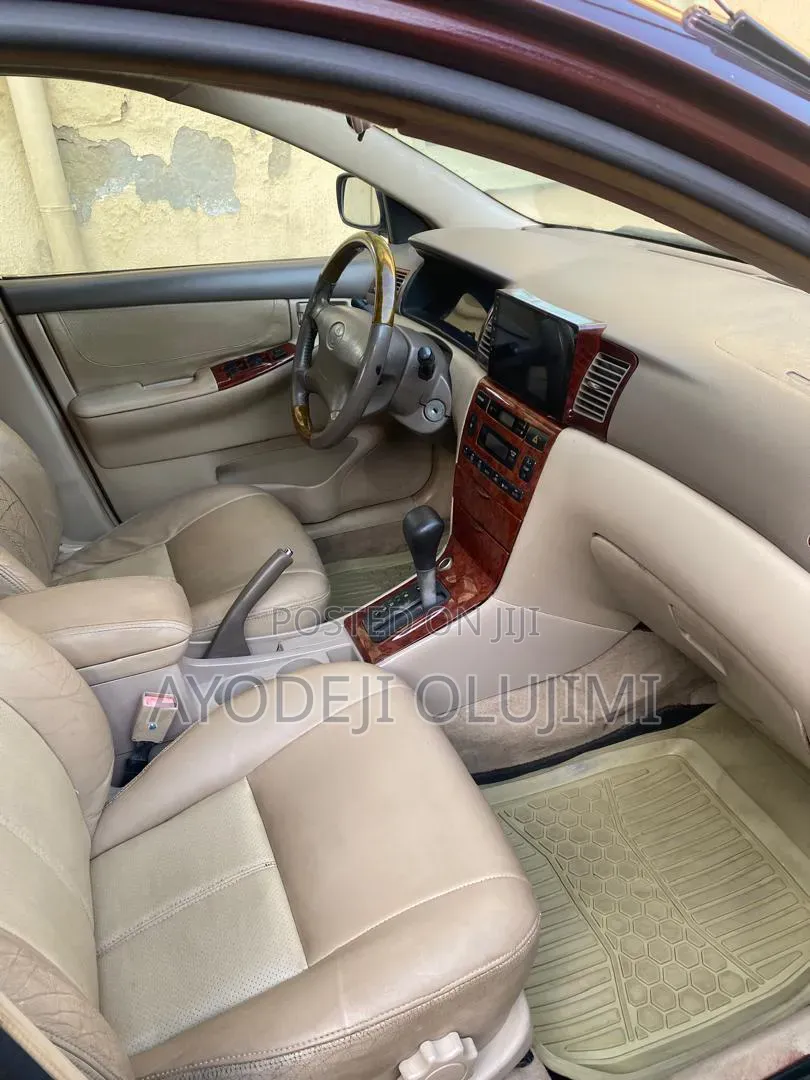Toyota Corolla 2003 Burgundy