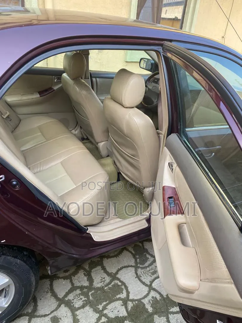 Toyota Corolla 2003 Burgundy