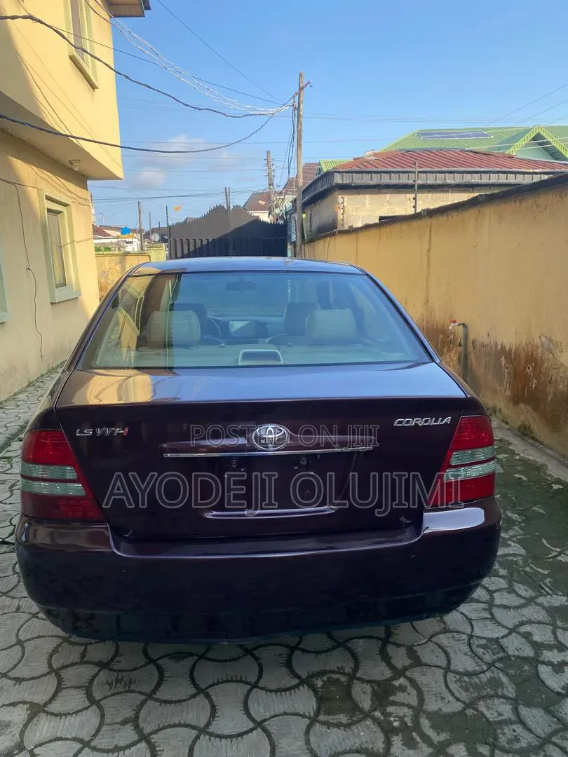 Toyota Corolla 2003 Burgundy
